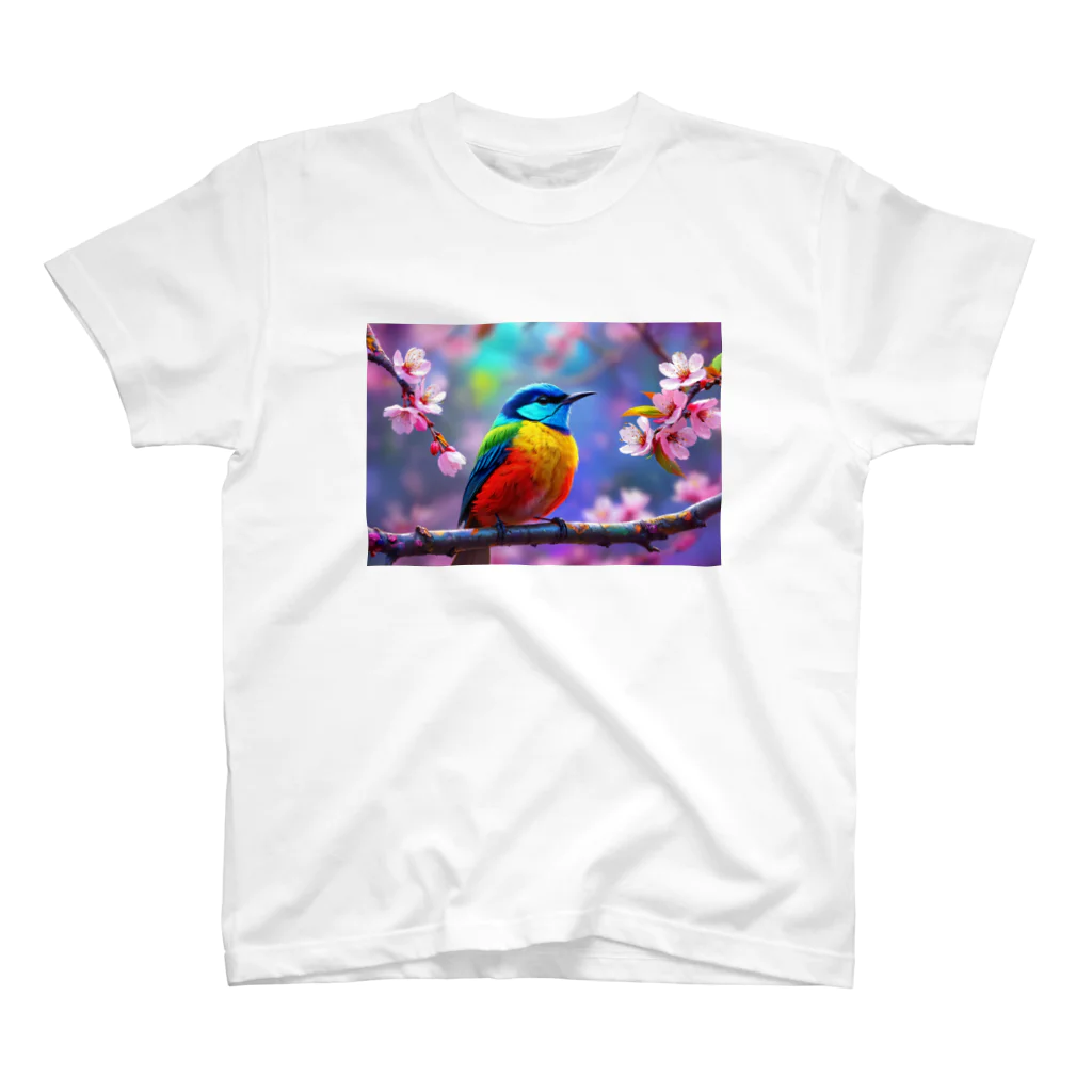 「彩花鳥（さいかちょう）」の彩鳥桜歌 スタンダードTシャツ