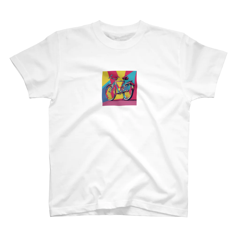 NeoPopGalleryのPOPART bicycle Regular Fit T-Shirt