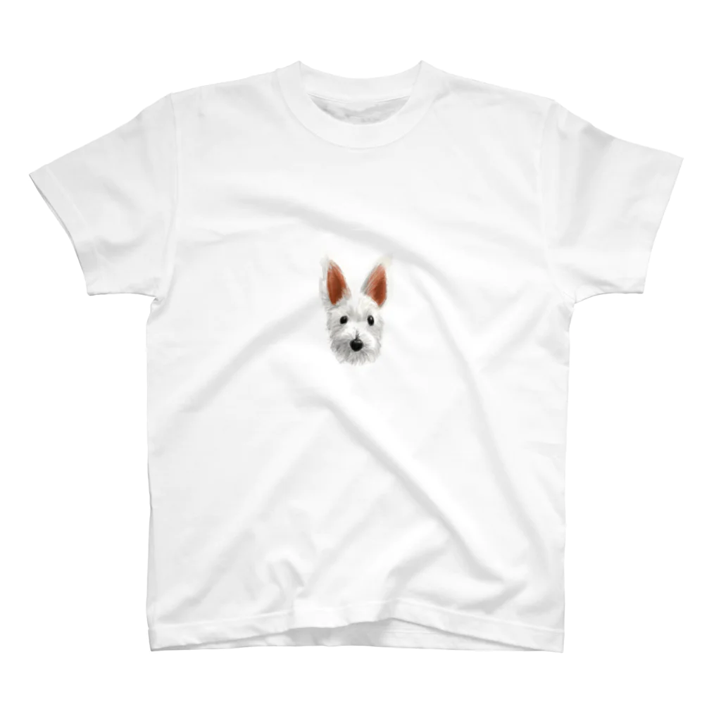 嫁と犬のモロ スタンダードTシャツ