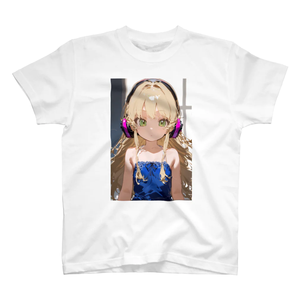 フィーリエさんのエルフショップのヘッドホン少女 スタンダードTシャツ