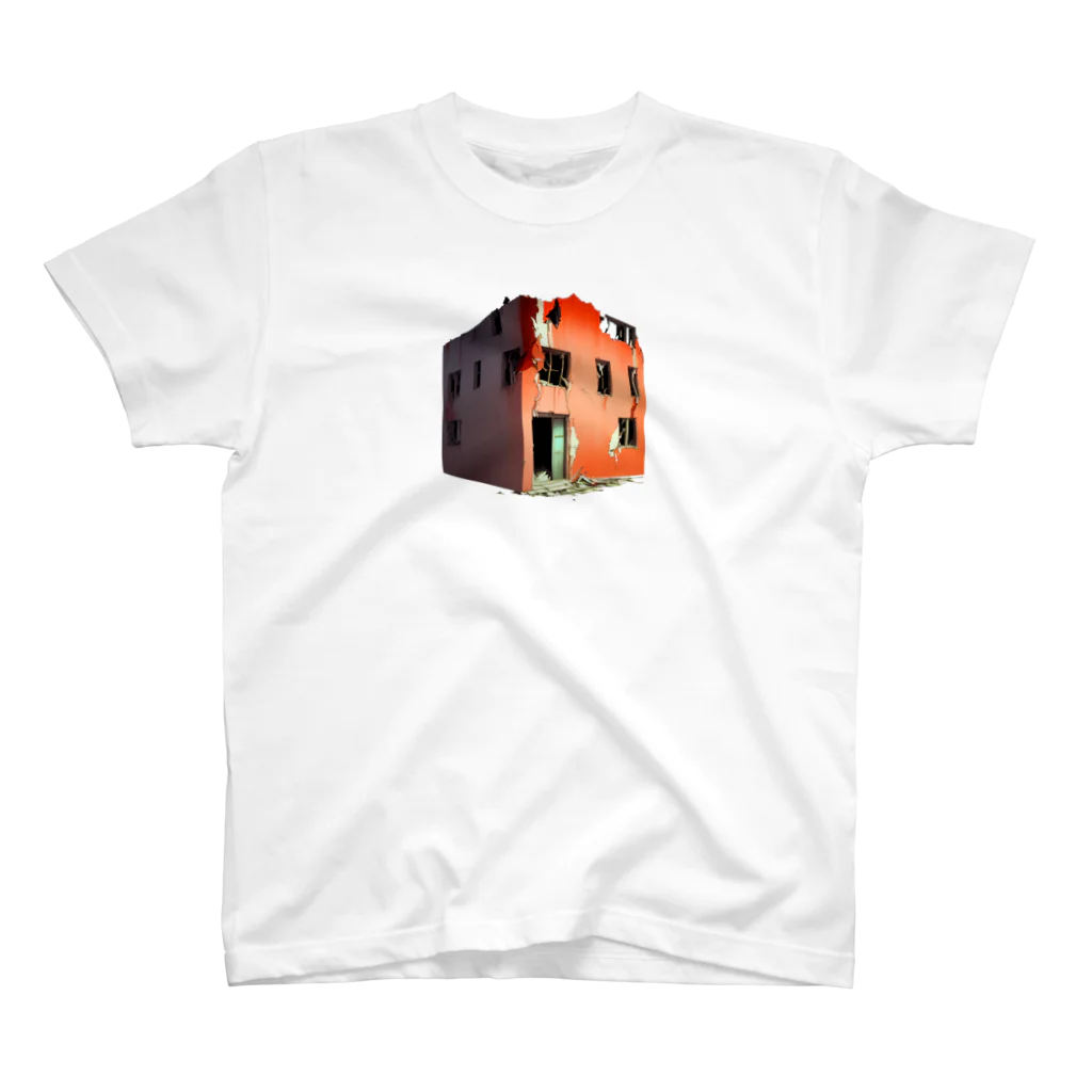 Buildingsの廃墟 11 スタンダードTシャツ