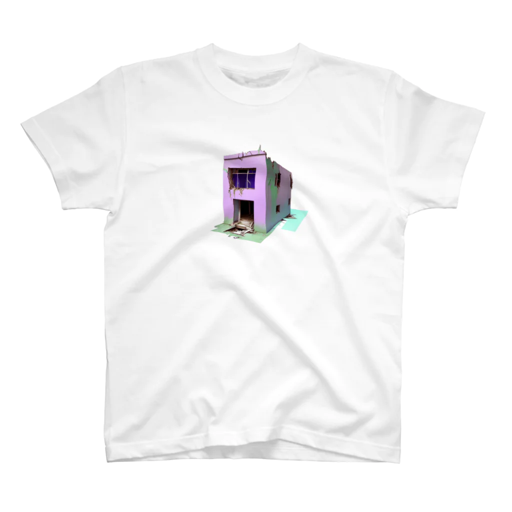 Buildingsの廃墟 13 スタンダードTシャツ