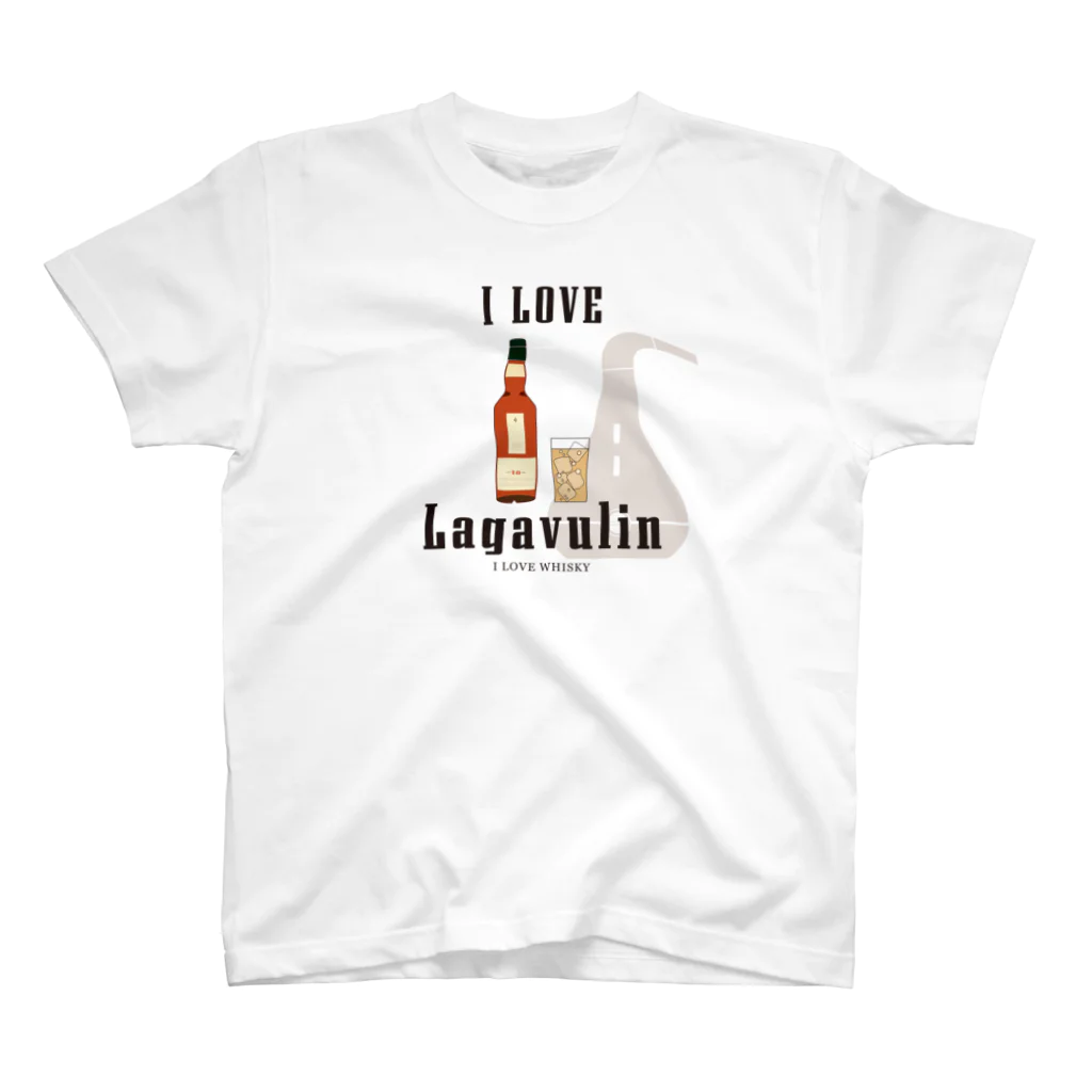 I LOVE【WHISKEY】SHOPのI LOVE WHISKEY-05 スタンダードTシャツ