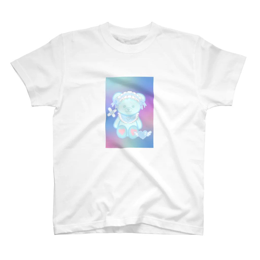 hiyori-art-のサブカルくまちゃん Regular Fit T-Shirt