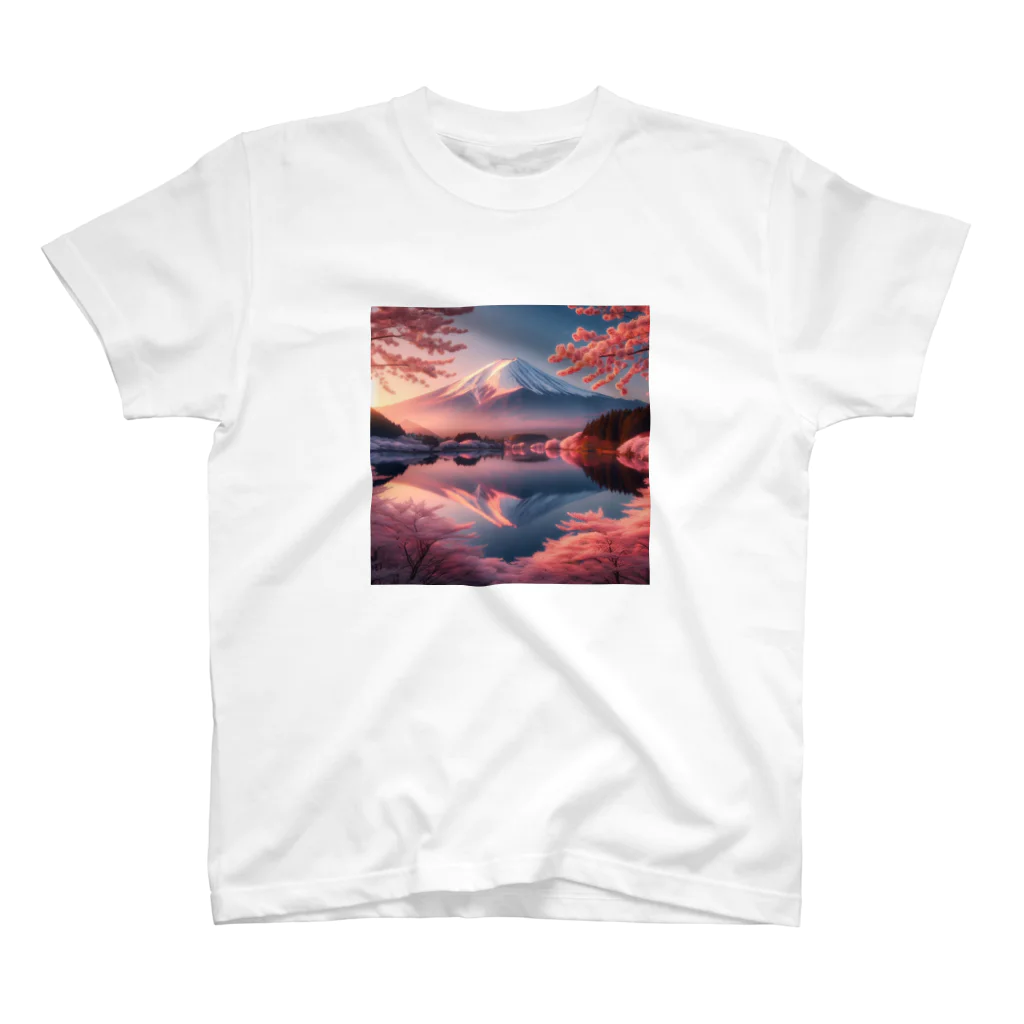 和柄webのMtFuji スタンダードTシャツ