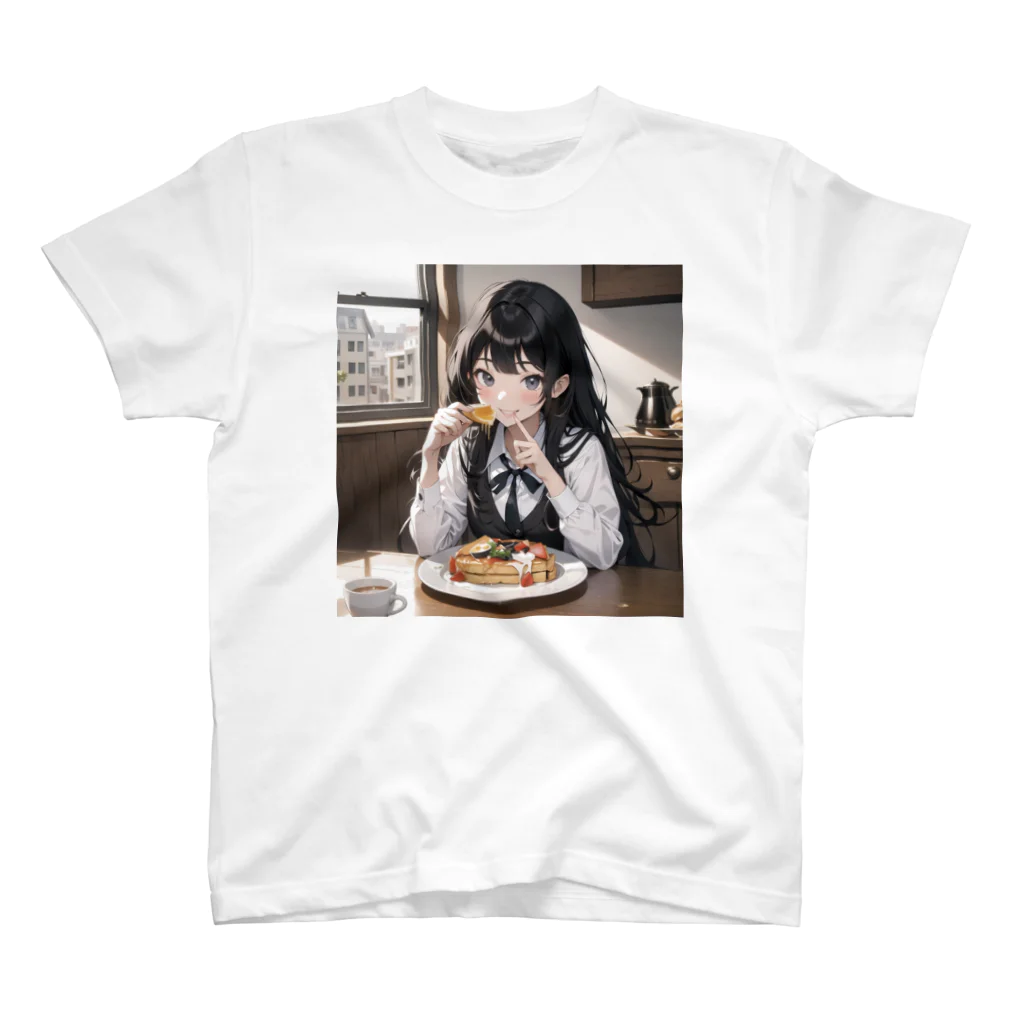 sgt-chikaraの朝食中の女子高生2 Regular Fit T-Shirt