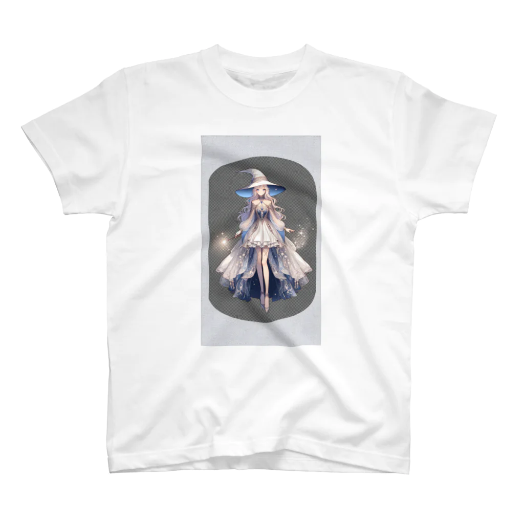 AIキャラつく〜るの魔法使いの女の子 Regular Fit T-Shirt