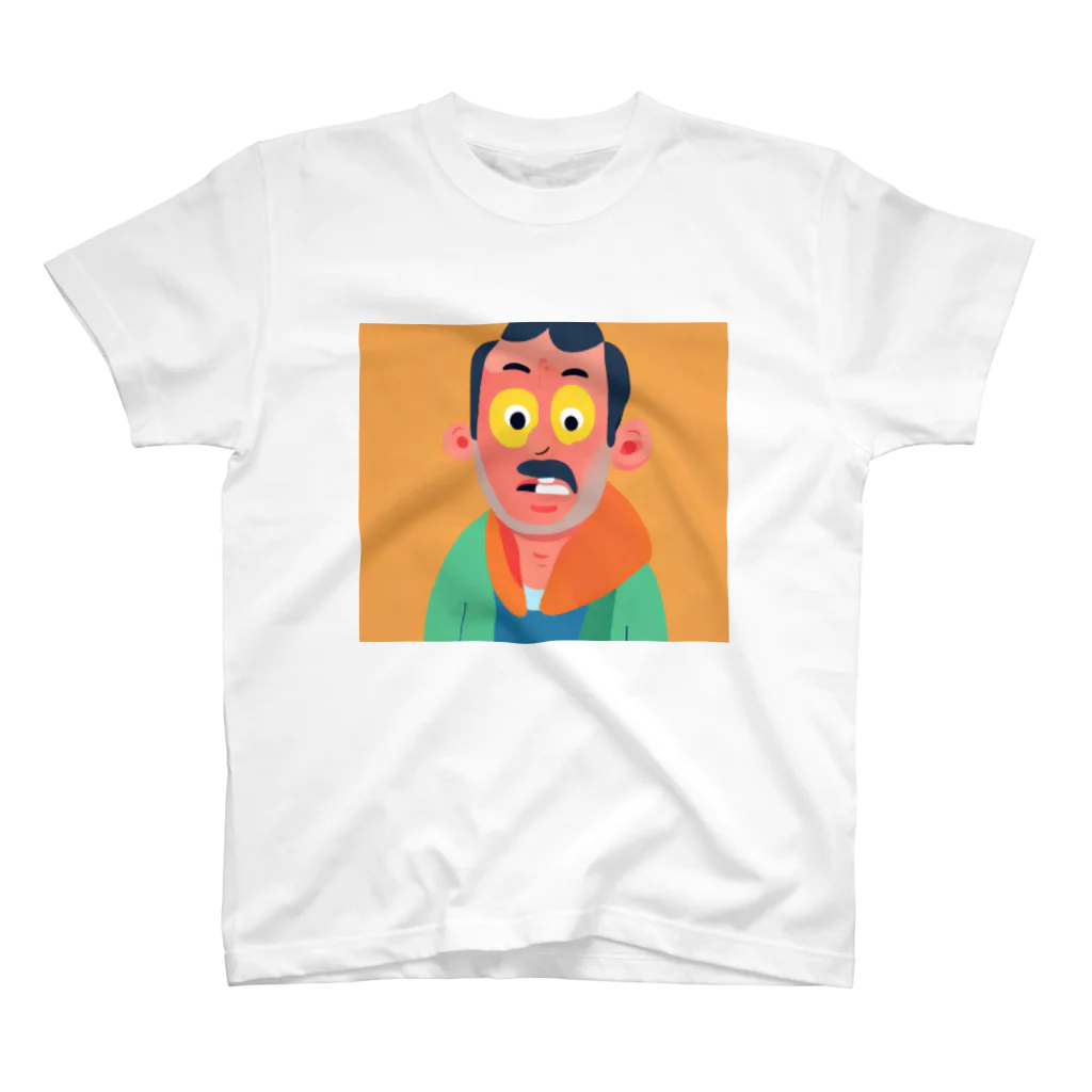 JINPACHIの努力家な男 Regular Fit T-Shirt
