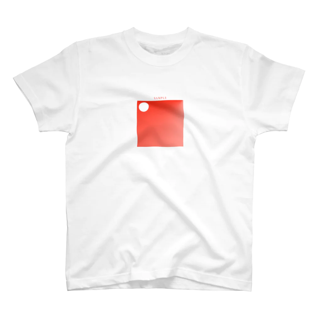 久保山のSAMPLE(RED) Regular Fit T-Shirt