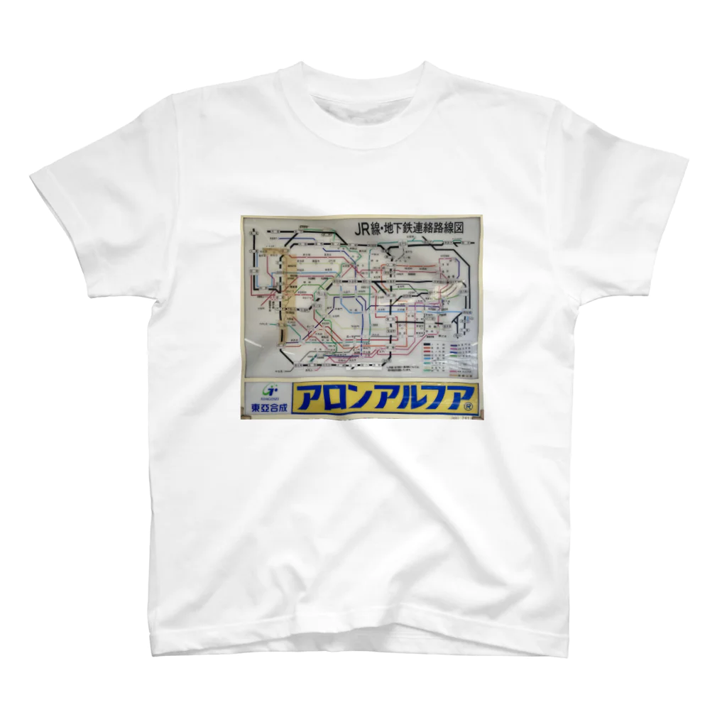 a_mapの路線図 スタンダードTシャツ