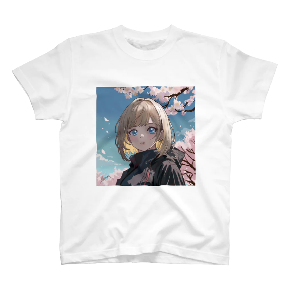 クリエイター【ゆーまる】の▲GIRL 003 スタンダードTシャツ