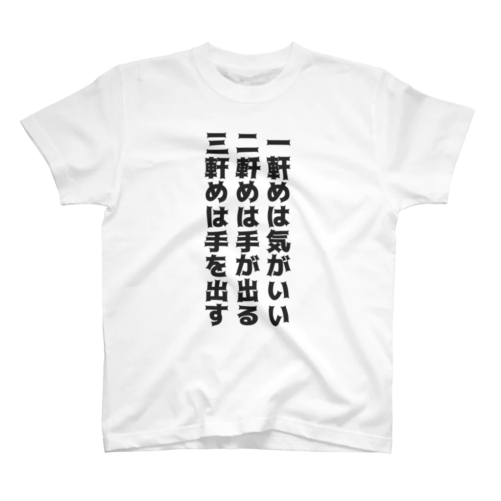 まさささの一軒め３ スタンダードTシャツ