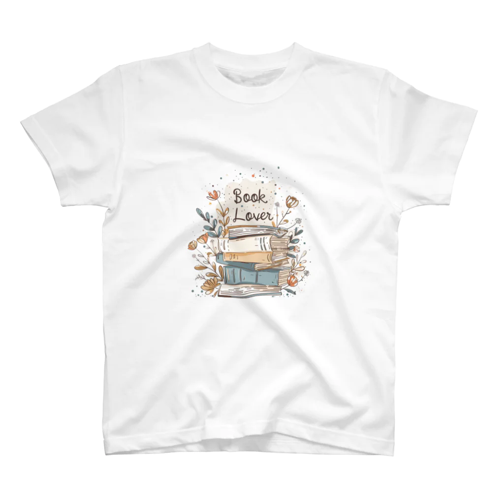 Chi3のBook Lover Regular Fit T-Shirt