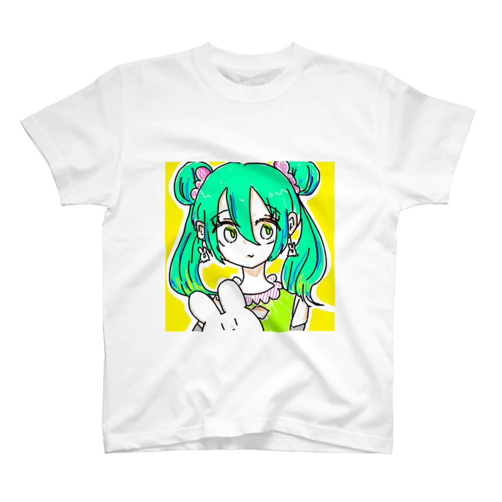 香ばしいの香ミク きらり スタンダードTシャツ