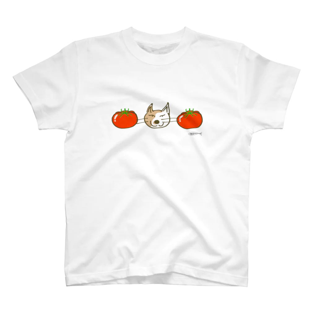 NECONO299のトマト・ネコ・トメィト Regular Fit T-Shirt