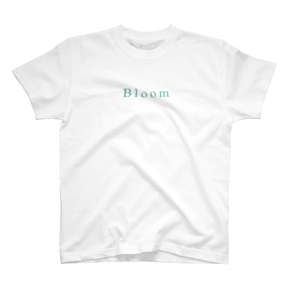 ブルームのBloomロゴシリーズ青 Regular Fit T-Shirt