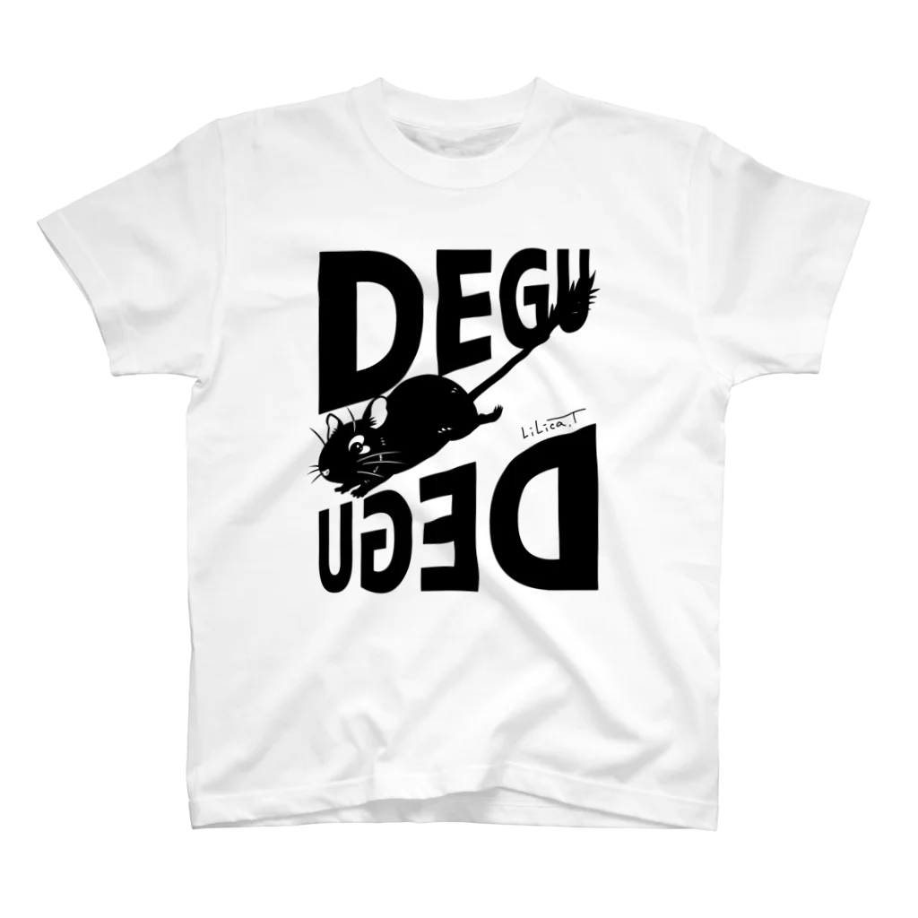 でっぱ王国のDEGUデグー スタンダードTシャツ