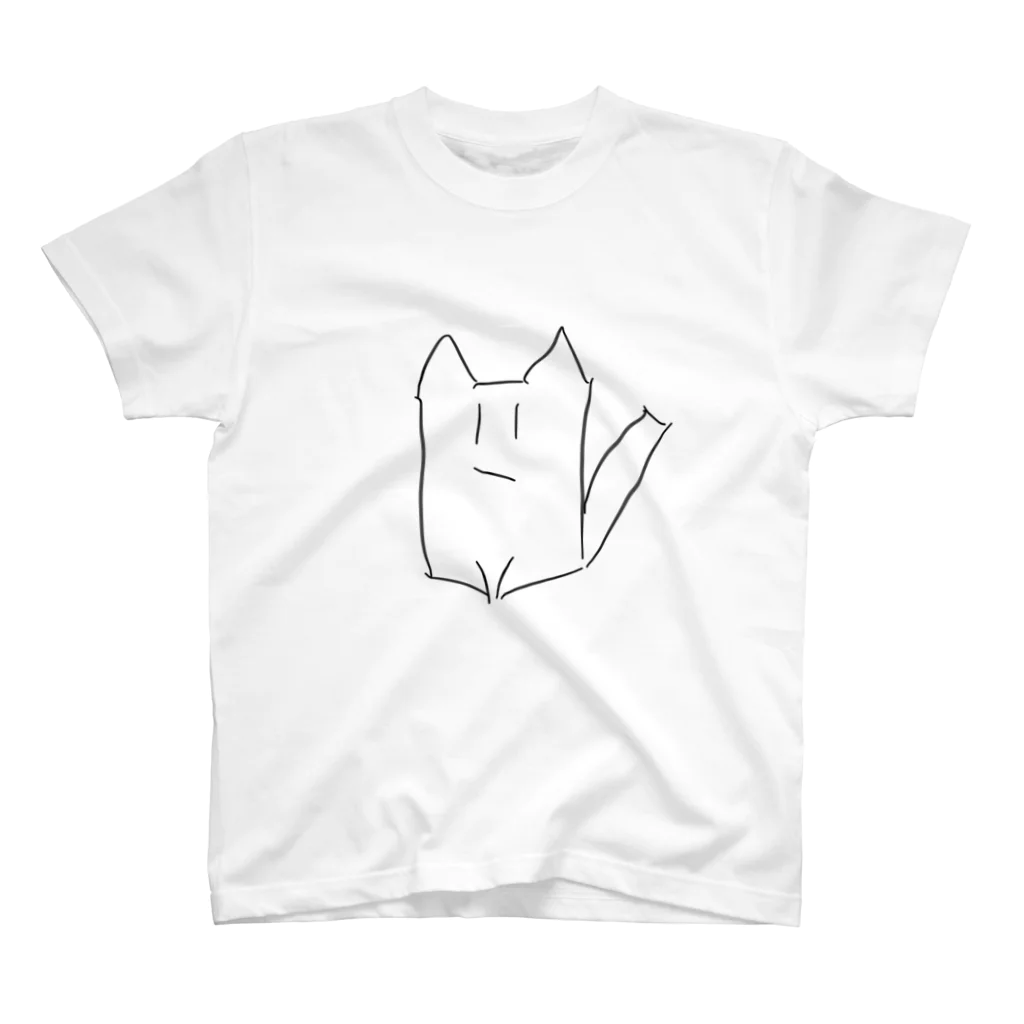 よつばのみせの虚無ねこ　＝/ Regular Fit T-Shirt