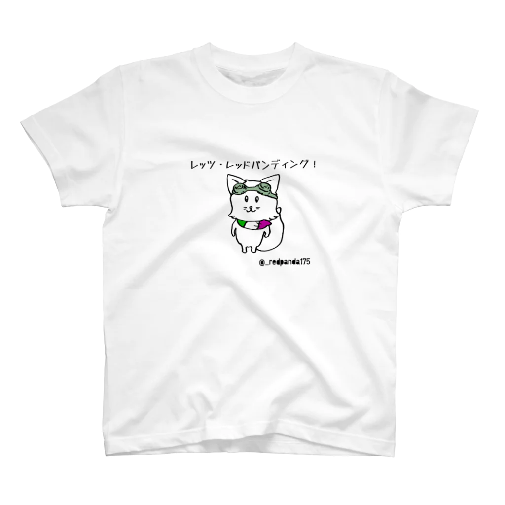 suffratokyoのレッツ・レッドパンディング スタンダードTシャツ