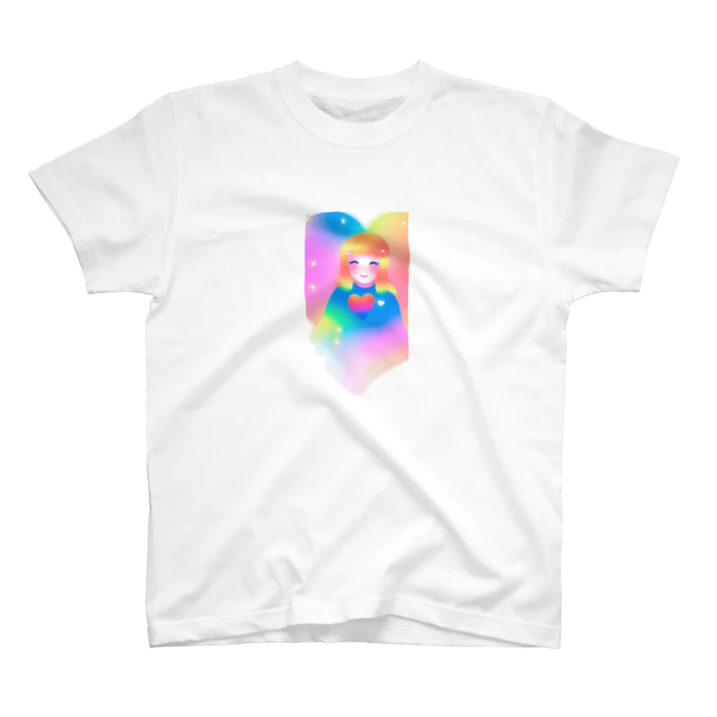 二十三年五月二十八日からのハートgirl Regular Fit T-Shirt