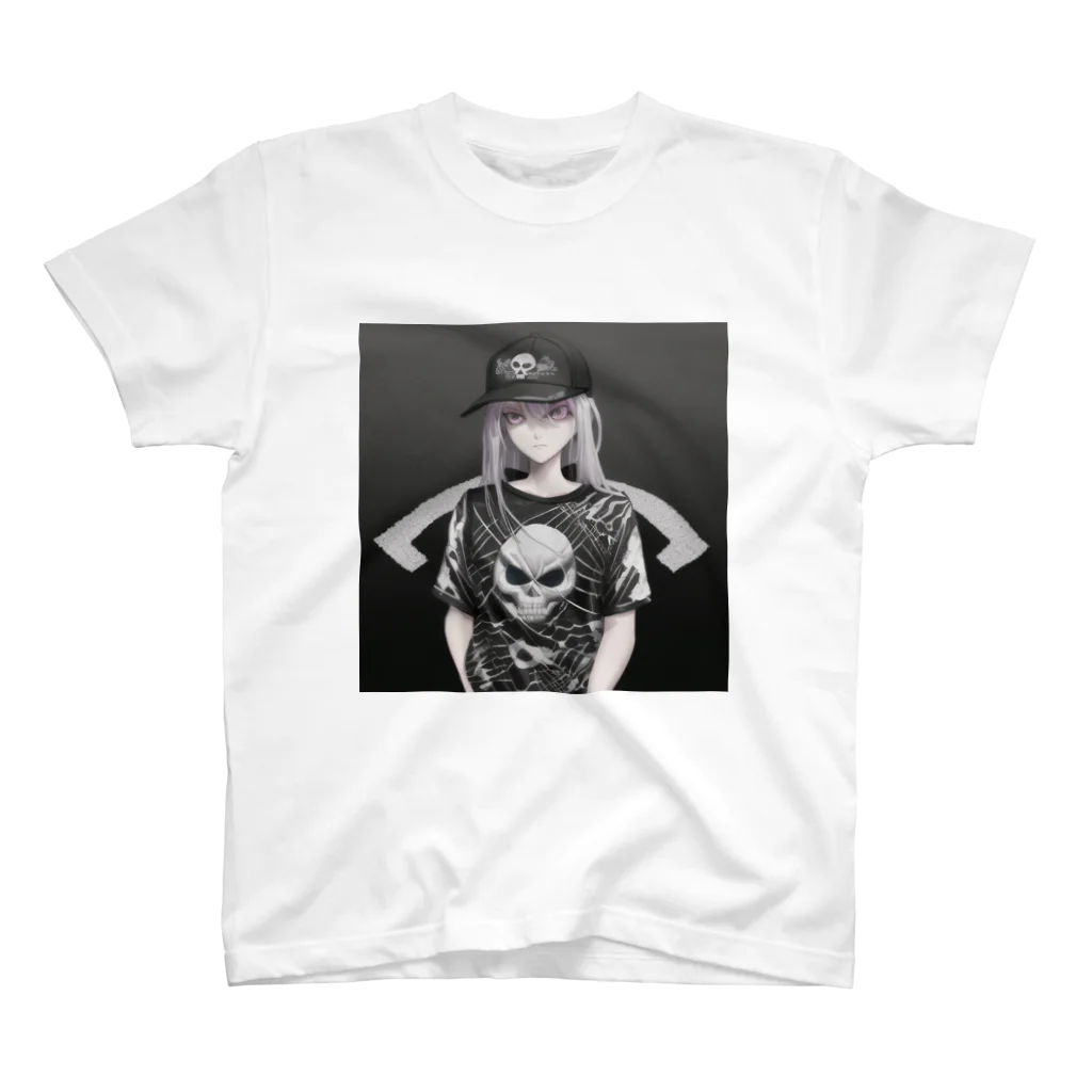 skull landscape のmusic.introduction スタンダードTシャツ