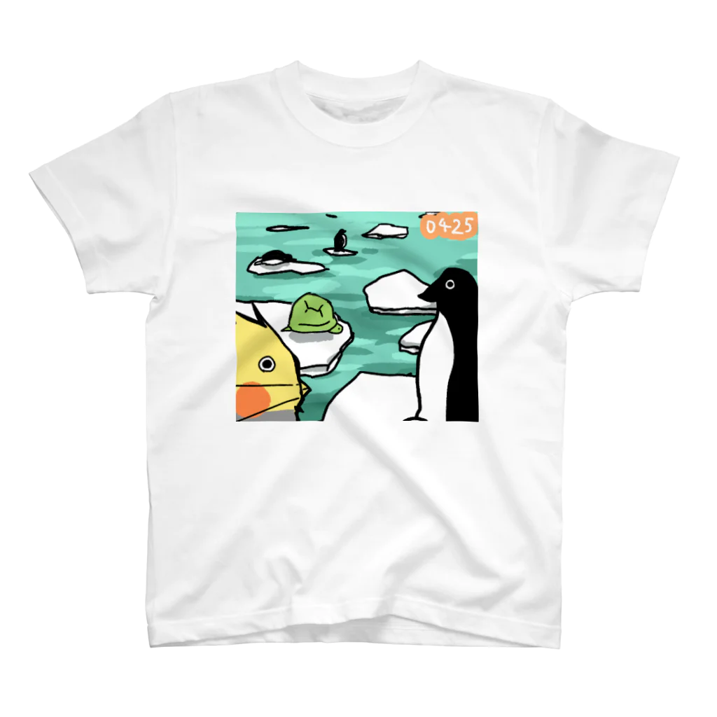 🐥ゆる(いイラストで生き物を)愛(でたい)の今日という日のためのTシャツ(4/25) Regular Fit T-Shirt