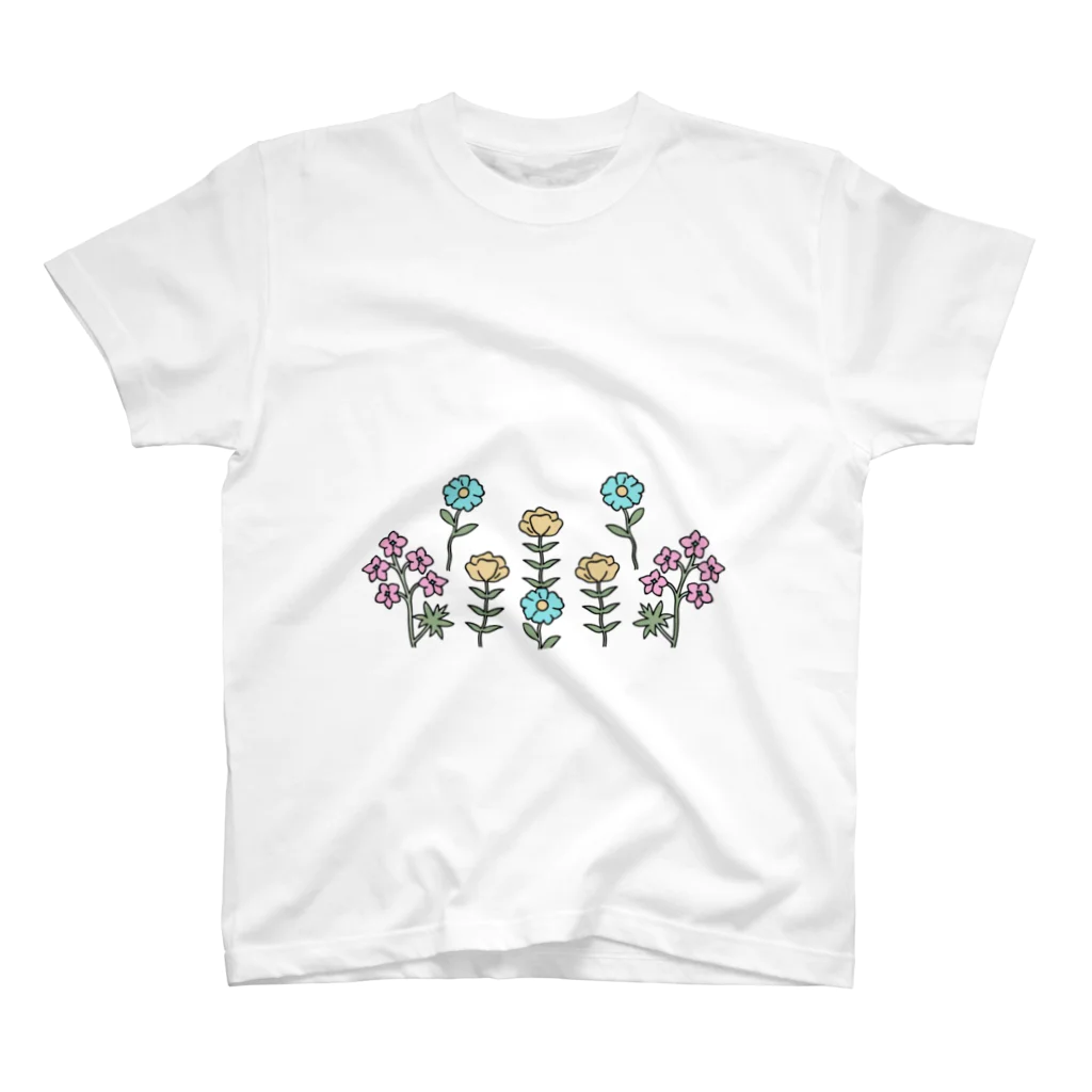 MUROの小さい花畑シリーズ スタンダードTシャツ