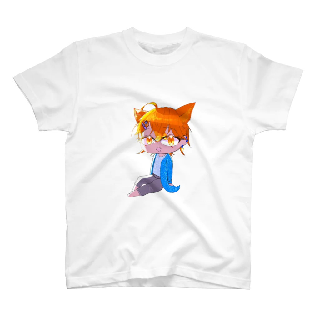 ゆきという人の気まぐれのオリキャラの猫島くん Regular Fit T-Shirt