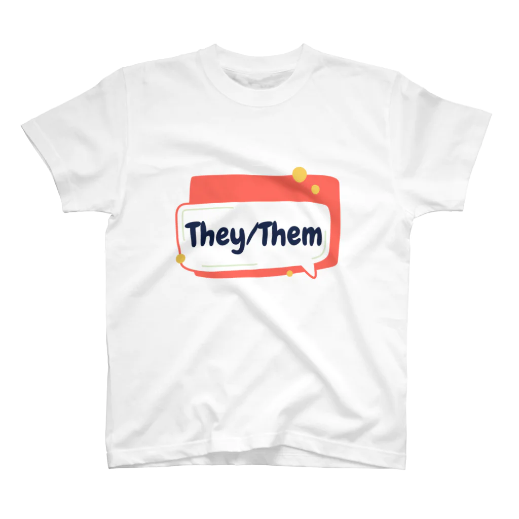 GG Voice & ActionのThey/Them スタンダードTシャツ