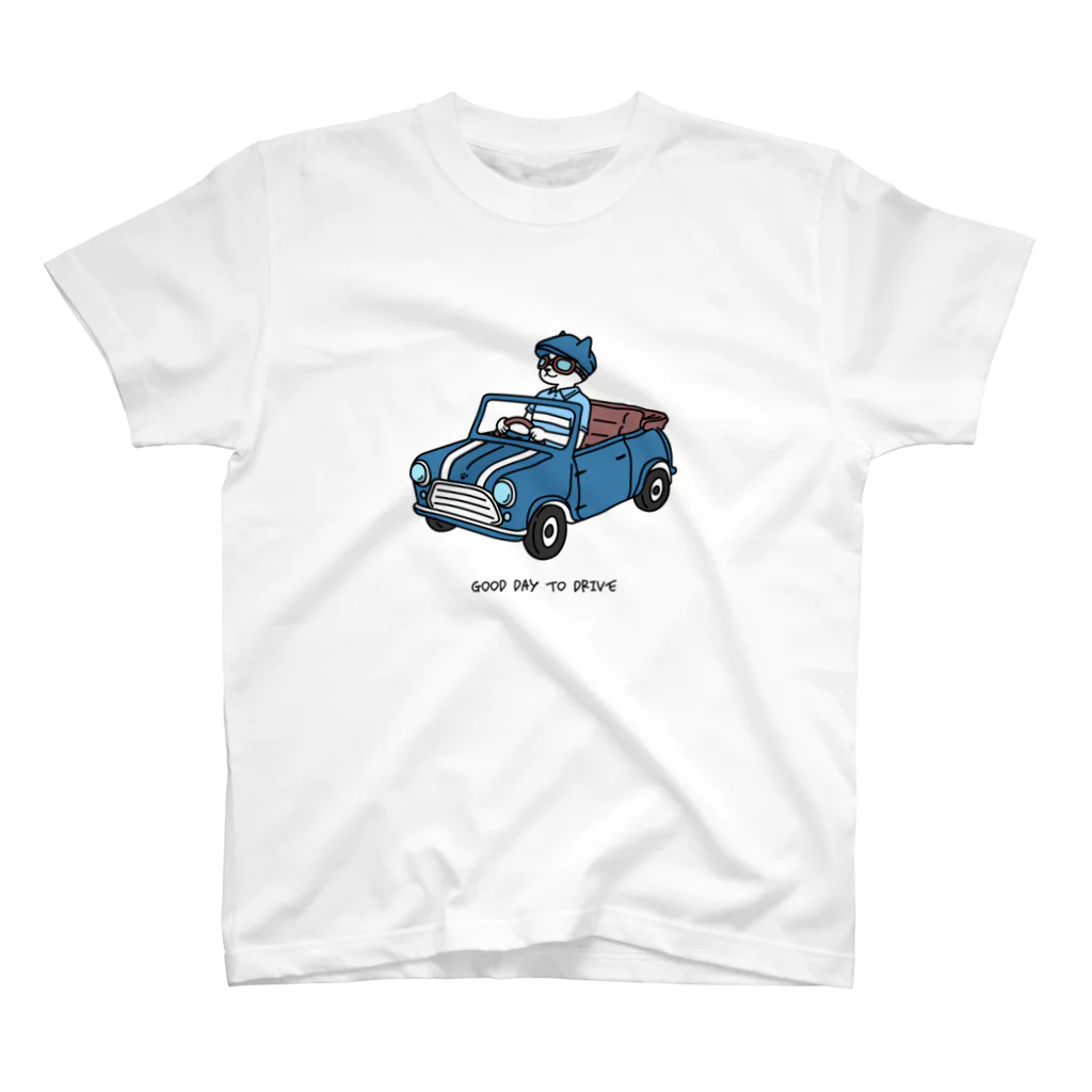 QROOVYのGOOD DAY TO DRIVE スタンダードTシャツ