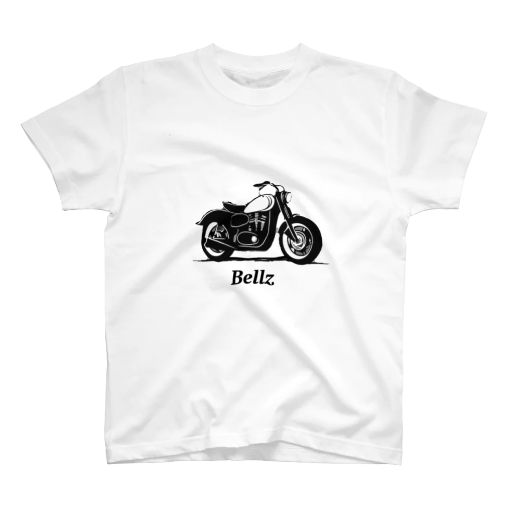 Bellzのレトロバイク スタンダードTシャツ