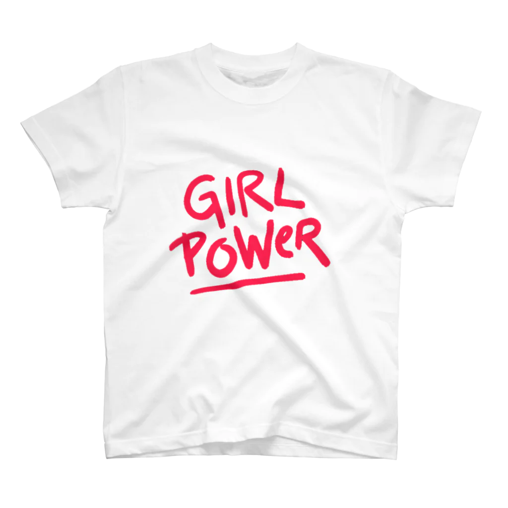 あい・まい・みぃのGirl Power-女性の力、女性の権力を意味する言葉 スタンダードTシャツ