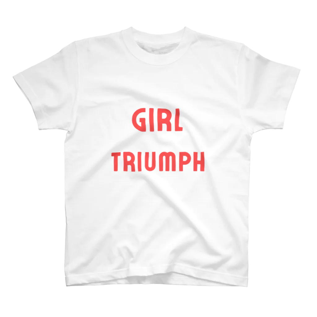 あい・まい・みぃのGirl Triumph-女性の勝利や成功を表す言葉 スタンダードTシャツ