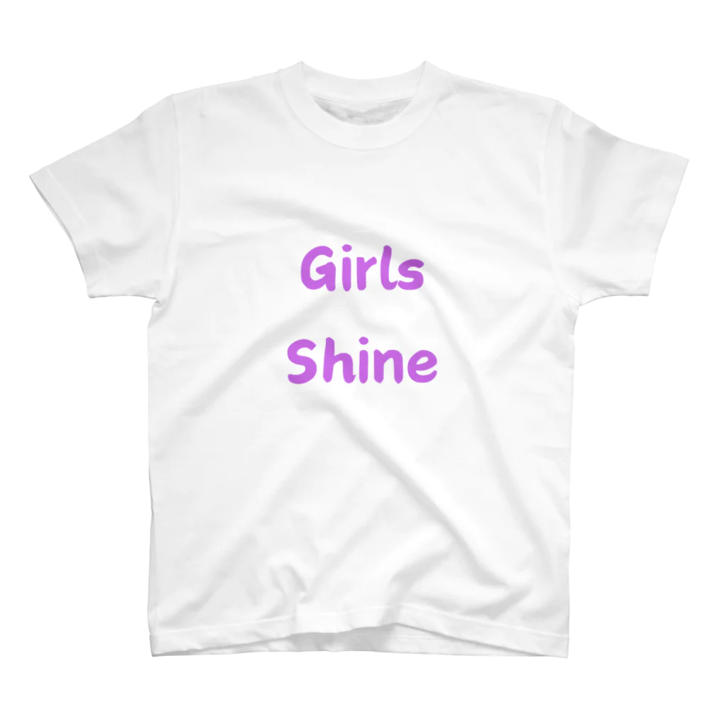 あい・まい・みぃのGirls Shine-女性が輝くことを表す言葉 スタンダードTシャツ