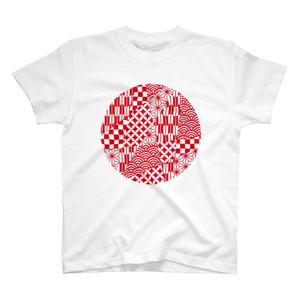 AnotherCreativeAreaの丸和柄（日） Regular Fit T-Shirt