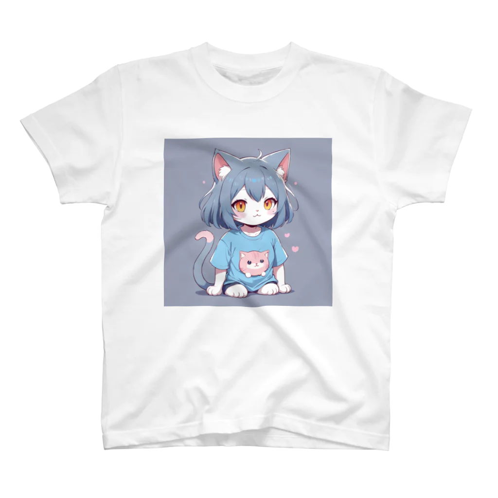 Raindanceのゆるキャット　No.2 スタンダードTシャツ