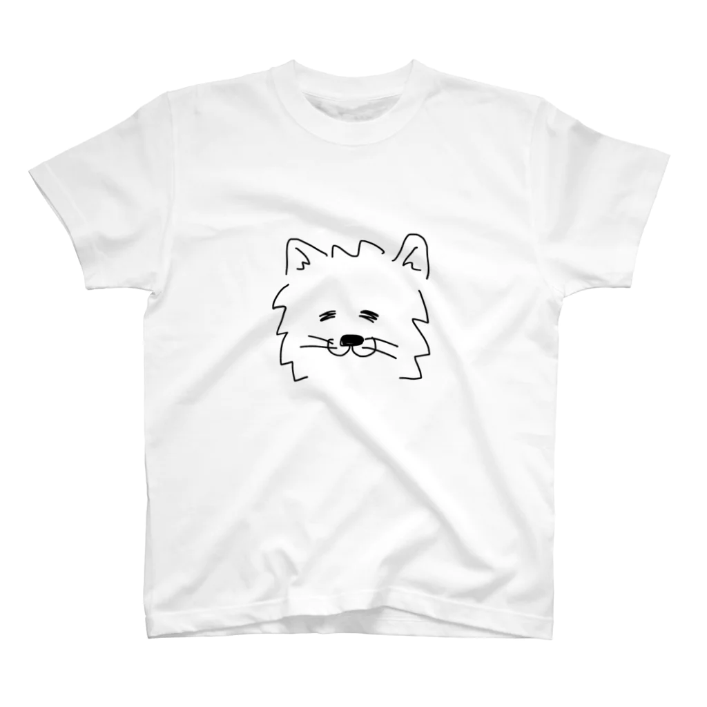 yuruchara_creatureの寝起きのポメラニアン Regular Fit T-Shirt