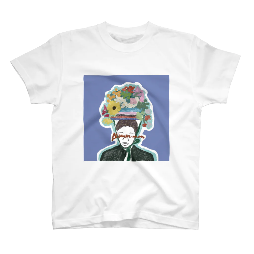 hisakonのflower man Regular Fit T-Shirt