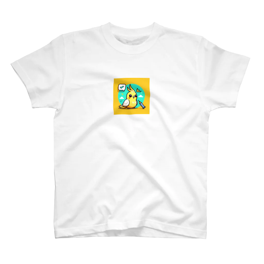 32 310のオカメインコ スタンダードTシャツ