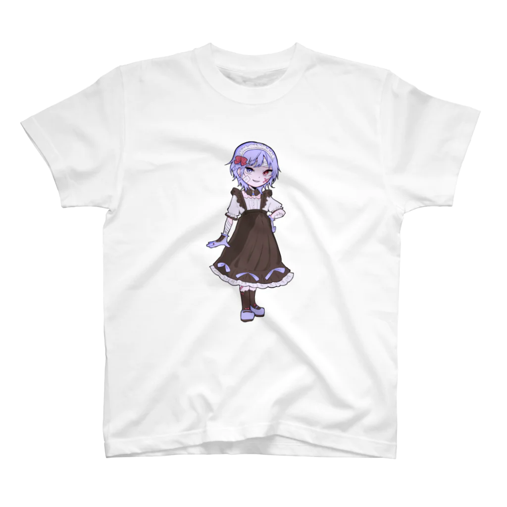 楸 紫苑 / Hisagi Shion　＠700人もっと遠いのa スタンダードTシャツ