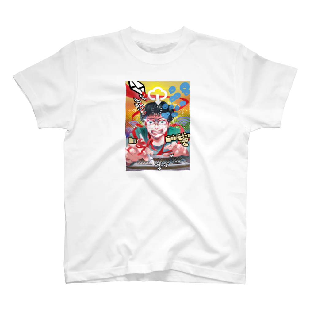 にくまん子の【妬み嫉み愛憎諸々.zip】 Regular Fit T-Shirt