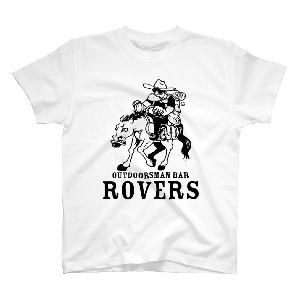 outdoorsman bar ROVERSのHorse back rider（ROVERS 5周年） スタンダードTシャツ