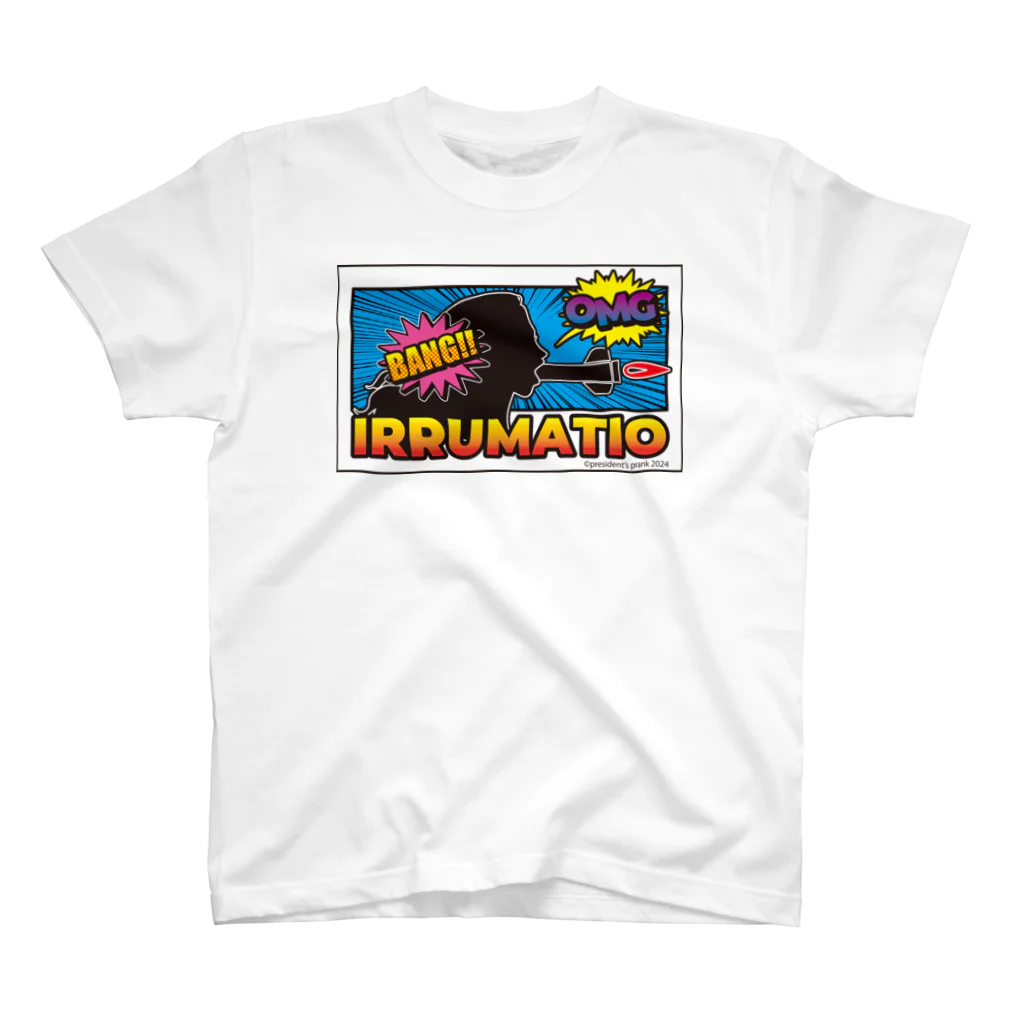 President's prankのI"RR"UMATIO Tシャツ Regular Fit T-Shirt