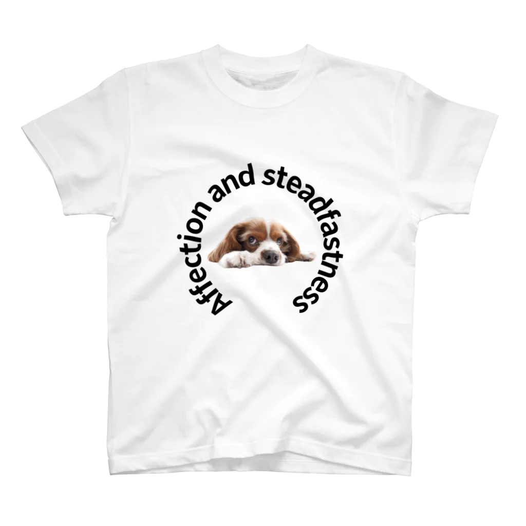 country-ayaの犬愛情と不動 スタンダードTシャツ