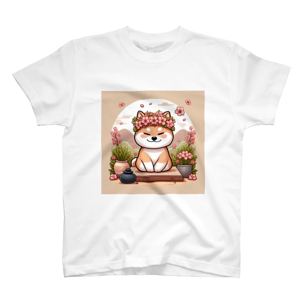 choco03の可愛いわんちゃん スタンダードTシャツ