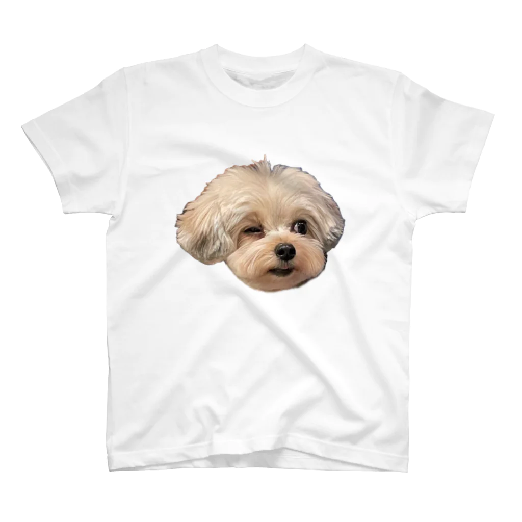 ぽたのおみせの気が利きそうな犬 スタンダードTシャツ