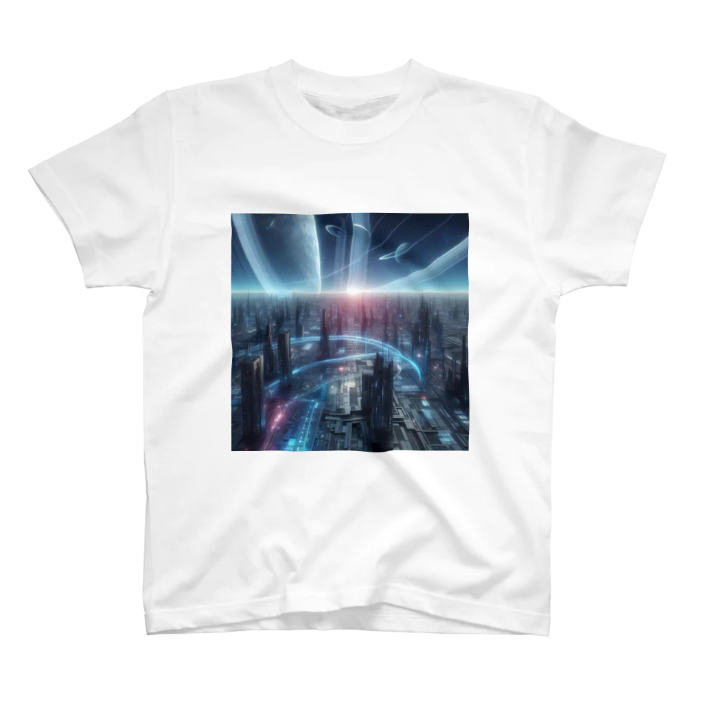 mkyrの明るい未来Ⅱ　look toward a bright future スタンダードTシャツ