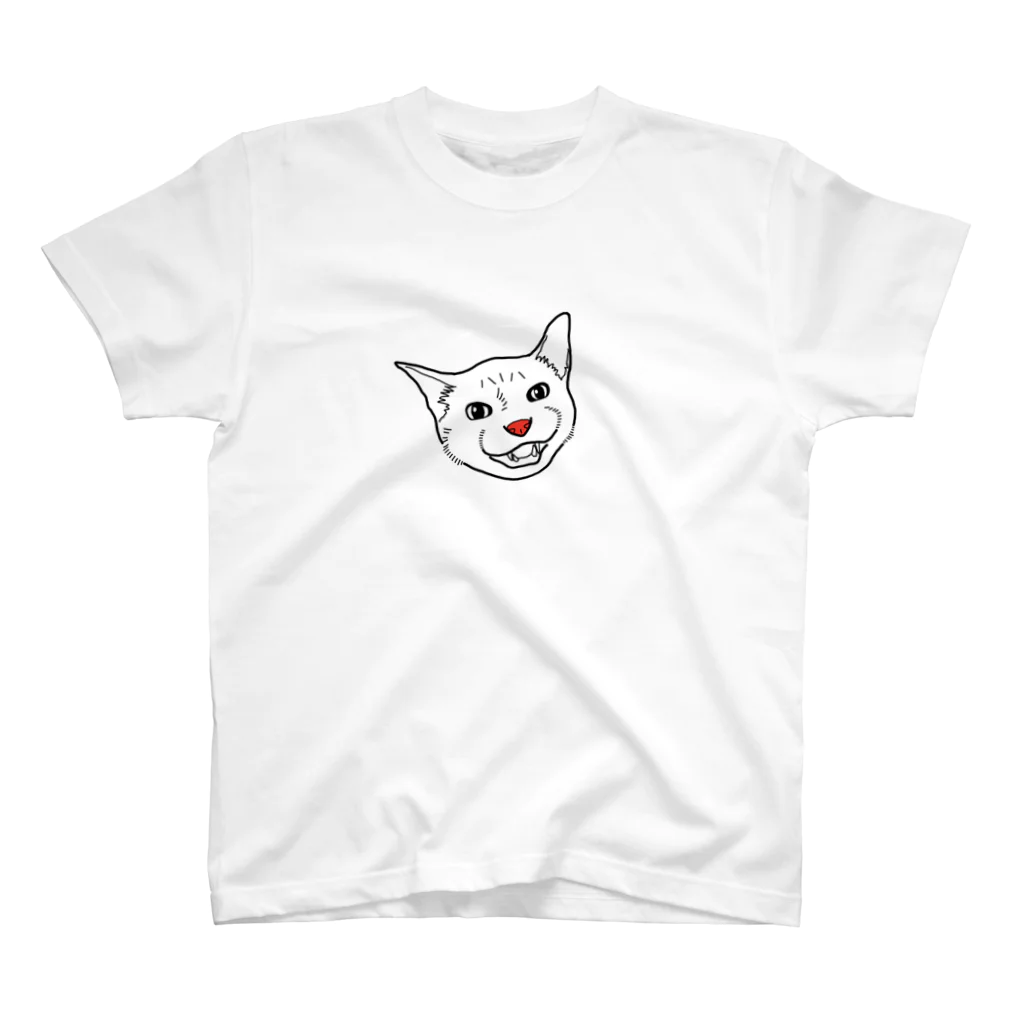 achimaguの鯛ちゃんグッズ（赤鯛ちゃん） スタンダードTシャツ