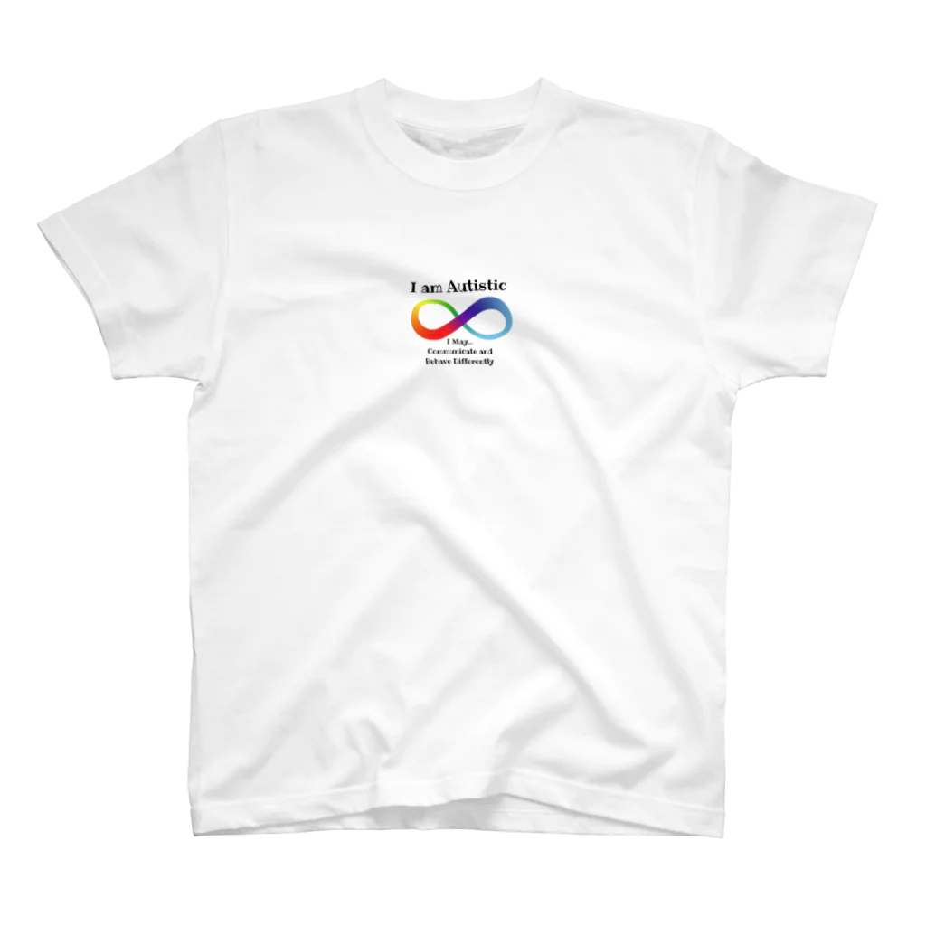 Allan's Family TravelのI am Autistic Regular Fit T-Shirt