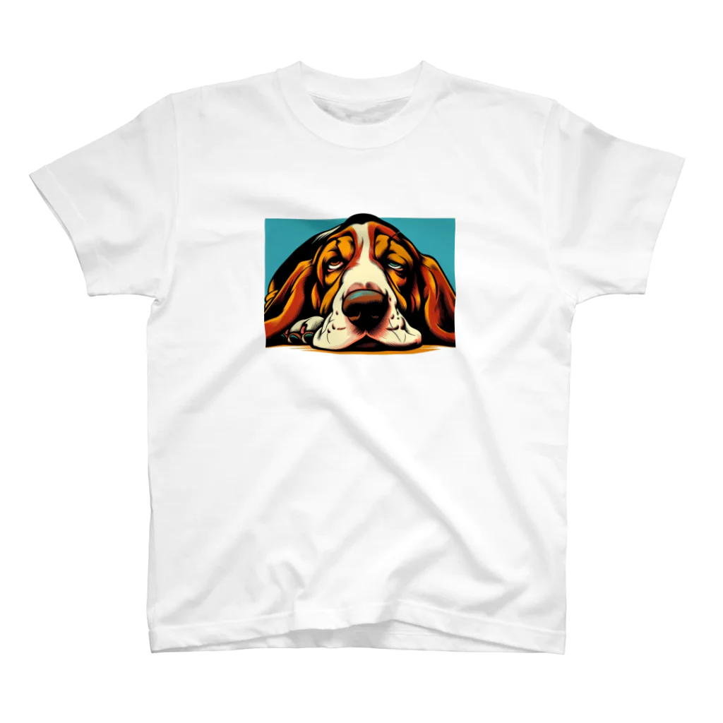 HARAPECOSAURUSの耳タレ犬は見ているよ Regular Fit T-Shirt